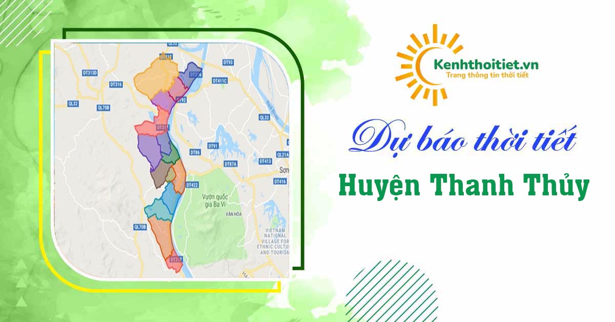 Dự báo thời tiết huyện Thanh Thủy