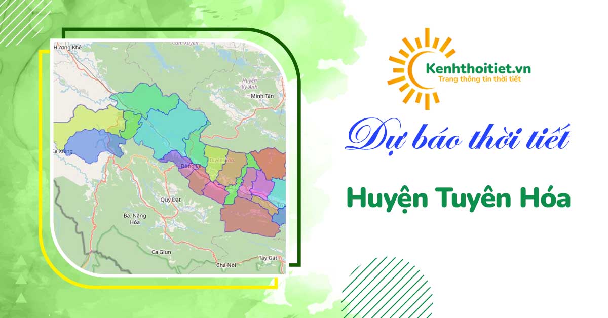 Dự báo thời tiết huyện Tuyên Hóa