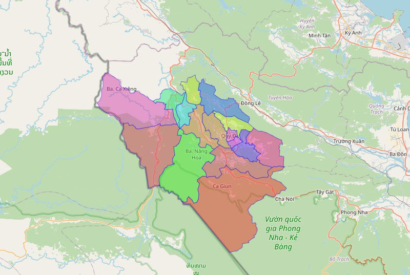 huyện Minh Hóa