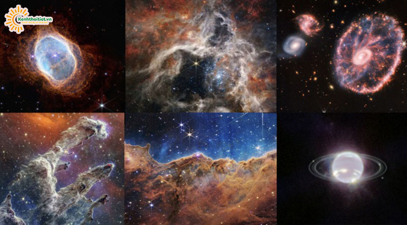 Hình ảnh vũ trụ tuyệt đẹp do kính viễn vọng James Webb chụp