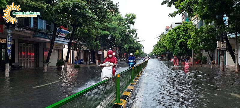 Lũ lụt ở Thái Bình